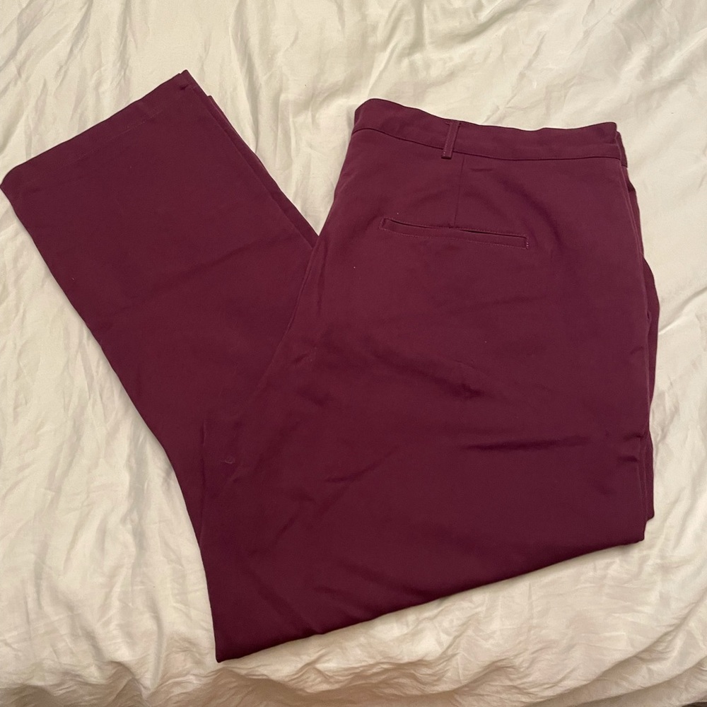 Plum Universal Standard cigarette pants